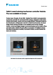 Product news_Daikin’s award-winning controller Madoka Plus now available in Europe_DACE.pdf